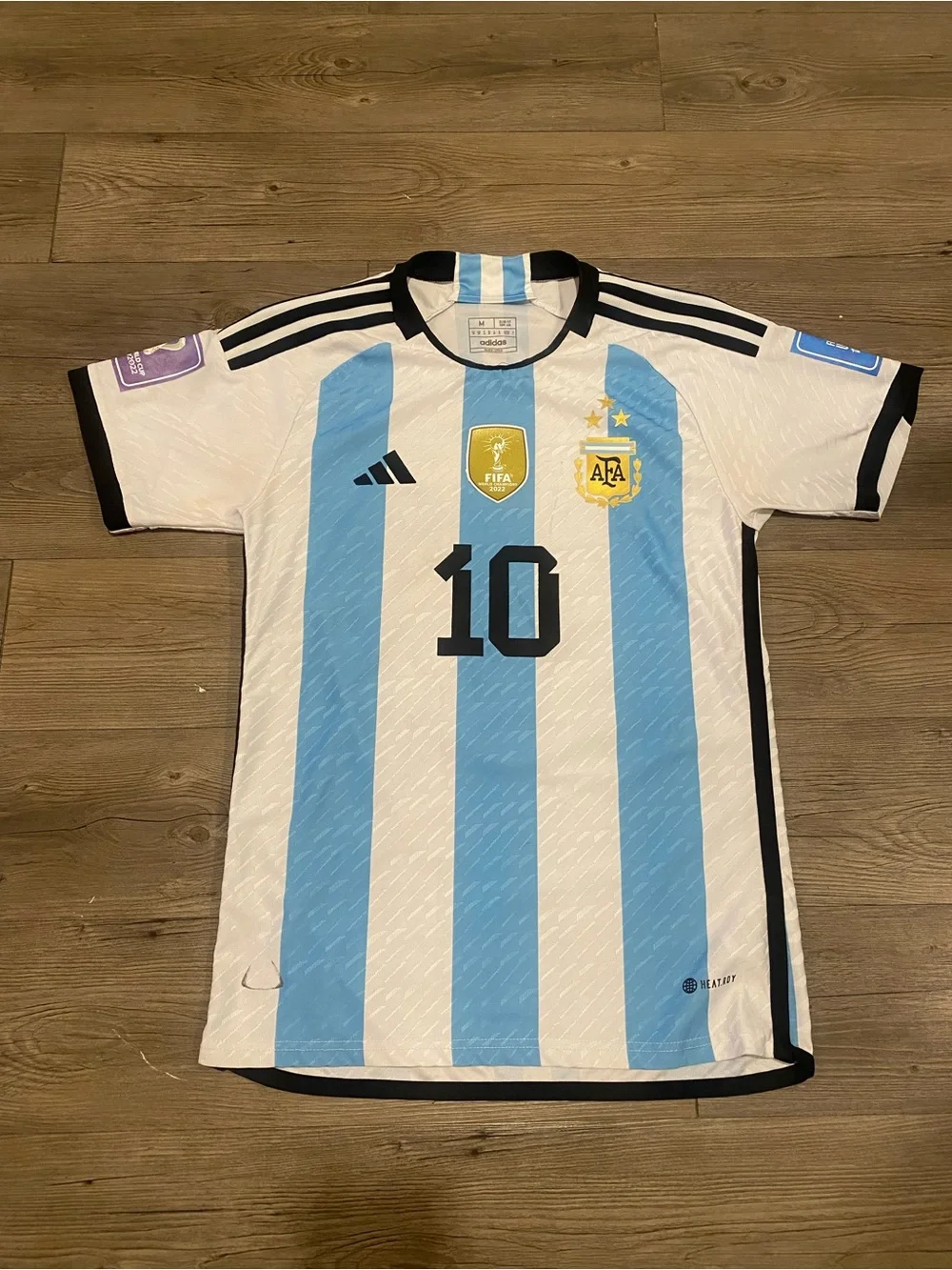 Adidas Argentina Lionel Messi 2022 World Cup Champions